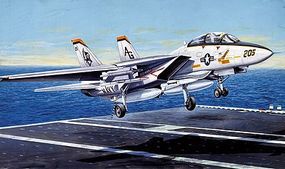F14A Tomcat US Navy Fighter Plastic Model Airplane Kit 1/72 Scale #551156