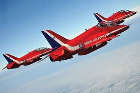 Hawk T1A Red Arrows Royal AF Aircraft