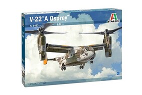 Italeri V-22A OSPREY Plastic Model Airplane Kit 1/72 Scale #551463
