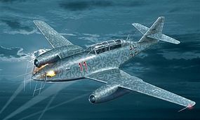 Messerschmitt Me262 B1a/U1 Nachtjager Fighter Plastic Model Airplane Kit 1/48 Scale #552679