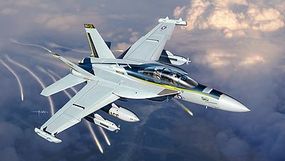EA-18G Growler Plastic Model Airplane Kit 1/48 Scale #552716