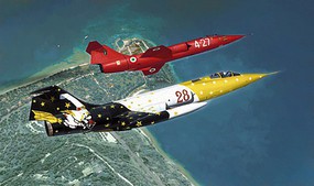 Italeri F104G Starfighter Special Colors Plastic Model Airplane Kit 1/48 Scale #552777 Italeri F104G Starfighter Special Colors Plastic Model Airplane Kit 1/48 Scale #552777