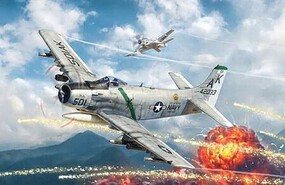 Italeri 1/48 Skyraider A1H Fighter Bomber Plastic Model Airplane Kit 1/48 Scale #552788