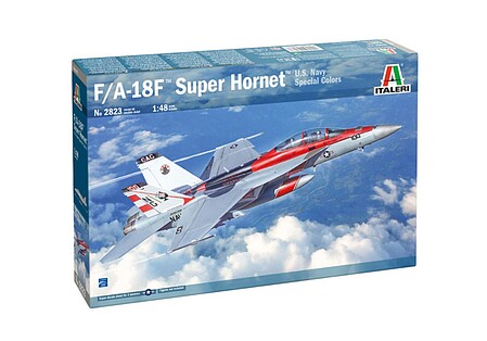 Italeri F/A-18F SUPER HORNET Plastic Model Airplane Kit 1/48 Scale #552823