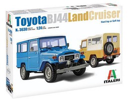 Italeri Toyota BJ44 Land Cruiser Plastic Model Car Vehicle Kit 1/24 Scale #553630