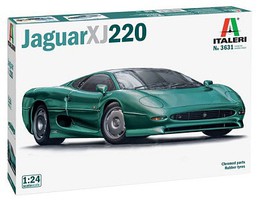 Italeri Jaguar XJ220 Sports Car Plastic Model Car Vehicle Kit 1/24 Scale #553631