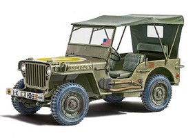 Italeri Jeep Willy MB 80th Anniversary Plastic Model Car Vehicle Kit 1/24 Scale #553635