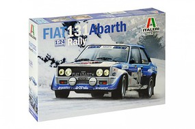 Italeri Fiat 131 Abarth Rally Plastic Model Car Vehicle Kit 1/24 Scale #553662