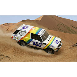 Italeri Range Rover Paris/Dakar Plastic Model Truck Kit 1/24 Scale #553694