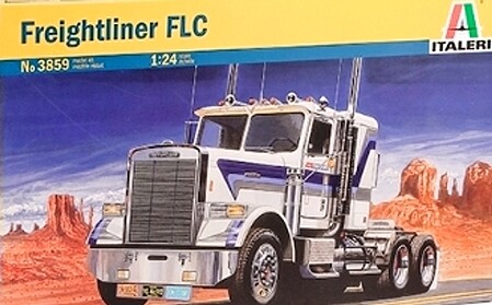 Italeri Freightliner FLC Tractor Cab Plastic Model Truck Kit 1/24 Scale #553859