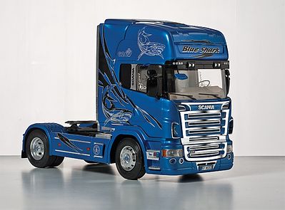 Italeri Scania R620 Blue Shark Plastic Model Truck Kit 1/24 Scale #553873