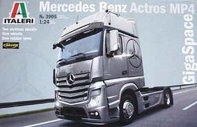 Italeri Mercedes Benz Actros MP4 Plastic Model Truck Vehicle Kit 1/24 Scale #553905
