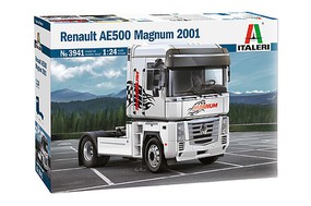 Italeri Renault AE500 Magnum (2001) Plastic Model Truck Vehicle Kit 1/24 Scale #553941