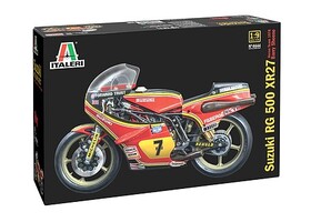 Italeri Suzuki RG 500 XR27 Hobby and Plastic Model Motorcycle Kit #554644
