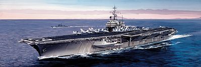 Italeri USS Saratoga CV60 Aircraft Carrier Plastic Model Military Ship Kit 1/720 Scale #555520