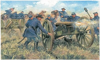 Italeri Union Cavalry 1:72 Plastic Figures American Civil War 