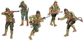 WWII Japanese Infantry Plastic Model Military Figure Kit 1/72 Scale #556170