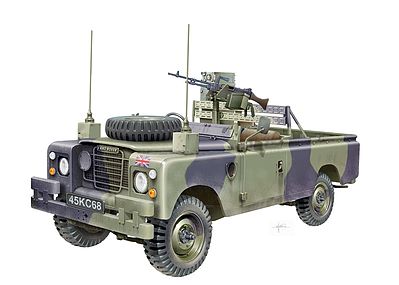 Italeri Land Rover LWB 109 FFR Plastic Model Military Vehicle Kit 1/24 Scale #556353