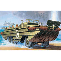 Italeri DUKW Amphibious Truck Plastic Model Military Vehicle Kit 1/35 Scale #556392