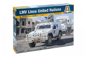 Italeri LMV Lince United Nations Plastic Model Military Vehicle Kit 1/35 Scale #556535