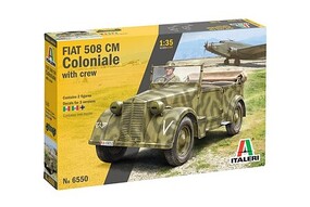 Italeri FIAT 508CM COLONIALE Plastic Model Military Vehicle Kit 1/35 Scale #556550
