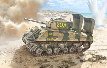 Italeri M4 Sherman US Marine Corps Tank Plastic Model Military Vehicle Kit 1/35 Scale #556583