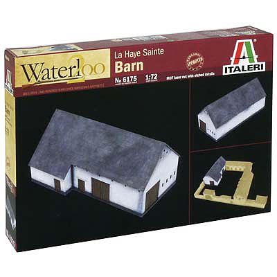 Italeri Waterloo 1815 La Haye Sainte Barn Plastic Model Building Kit 1/72 Scale #6175s