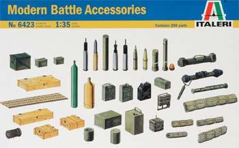 Italeri Modern Battle Accessories Plastic Model Military Accessories 1/35 Scale #6423