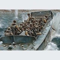 US Infantry On Board Plastic Model Military Figure Kit 1/35 Scale #6522s