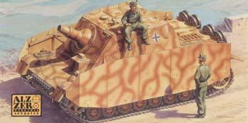 Italeri Sd.Kfz Sturmpanzer IV Brummbar Plastic Model Military Vehicle Kit 1/72 Scale #7050s