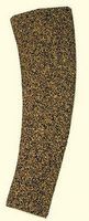 Itty-Bitty Cork LH Crvd TO Pad #6 HO-Scale Itty-Bitty Cork LH Crvd TO Pad #6 HO-Scale