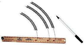 Itty-Bitty Radius ruler w/case Z-Scale