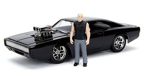 Jada-Toys 1/24 Fast & Furious Dodge Charger R/T w/Dom Toretto Figure Jada-Toys 1/24 Fast & Furious Dodge Charger R/T w/Dom Toretto Figure