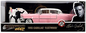Jada-Toys 1/24 1955 Cadillac Fleetwood Pink w/Elvis Presley Figure Jada-Toys 1/24 1955 Cadillac Fleetwood Pink w/Elvis Presley Figure