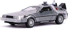 Jada-Toys 1/24 Back to the Future Part II DeLorean Car Time Machine w/Lights Jada-Toys 1/24 Back to the Future Part II DeLorean Car Time Machine w/Lights