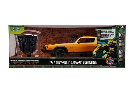 Jada-Toys 1/24 Transformers Rise of the Beasts 1977 Chevrolet Camaro Bumblebee