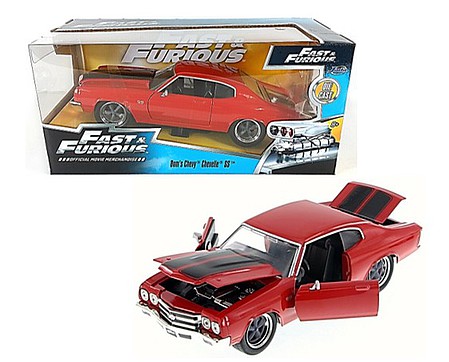 Jada-Toys 1/24 Fast & Furious Doms Chevy Chevelle SS (no figure included)
