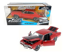 Jada-Toys 1/24 Fast & Furious Dom's Chevy Chevelle SS (no figure included)