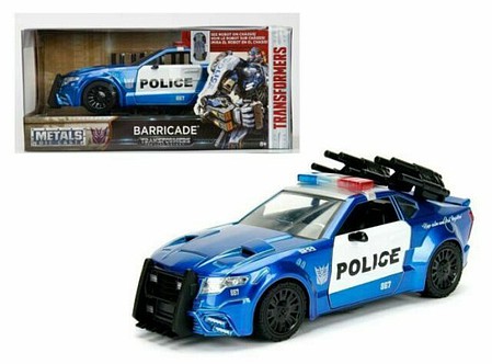 Jada-Toys 1/24 Transformers The last Knight Barricade Police Car (no figure included)