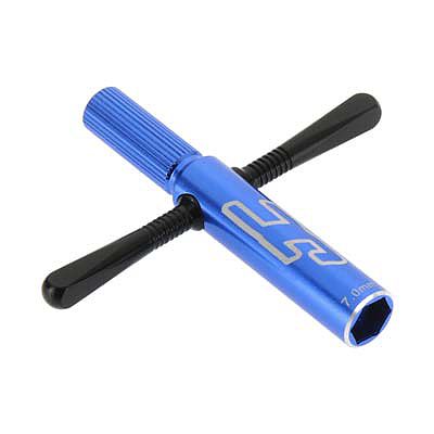 J-Concepts 7mm Fin Quick-Spin Wrench Blue