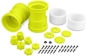 J-Concepts Tribute 2.6 x 3.6'' Monster Truck Wheel, Yellow(2) J-Concepts Tribute 2.6 x 3.6'' Monster Truck Wheel, Yellow(2)
