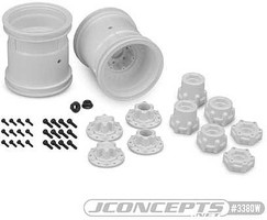 J-Concepts Midwest 2.2 MT 12mm Hex Wheel w/Adaptor, White(2) J-Concepts Midwest 2.2 MT 12mm Hex Wheel w/Adaptor, White(2)