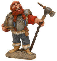 Larry The Viking Dwarf Resin Model Fantasy Figure Kit 150mm #drf1