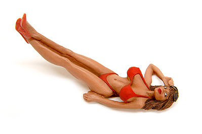 JimmyFlintstone Bodacious Bambi in Bikini Resin Model Fantasy Figure Kit 1/25 Scale #jf35