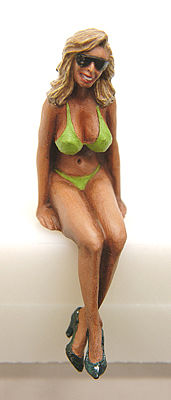 JimmyFlintstone Succulent Suzie in Bikini Resin Model Fantasy Figure Kit 1/25 Scale #jf37