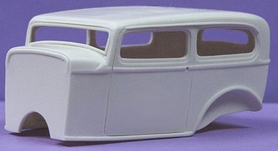 JimmyFlintstone 1932 Ford Sedan Chopped Rat Rod Body for Revell Resin Model Vehicle Accessory 1/25 #nb152