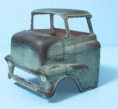 scale resin truck body 1950 cab chevy accessory plastic vehicle flintstone jimmy hobbylinc