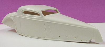 JimmyFlintstone 1934 Ford Bonneville Race Car Body Resin Model Vehicle Accessory 1/25 Scale #nb81