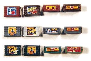 JL Custom Crates Fruit and Food Series Large Model Railroad Building Accessory HO Scale #323