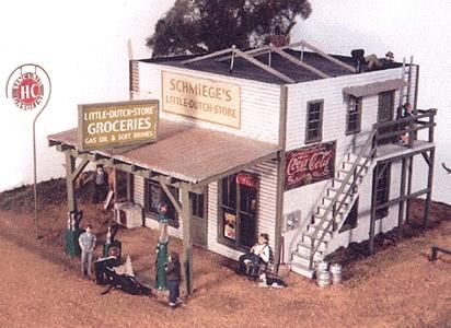 JL Schmieges Little Dutch Store Model Railroad Building HO Scale #411